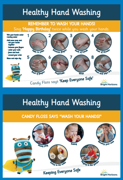 Healthy hand washing