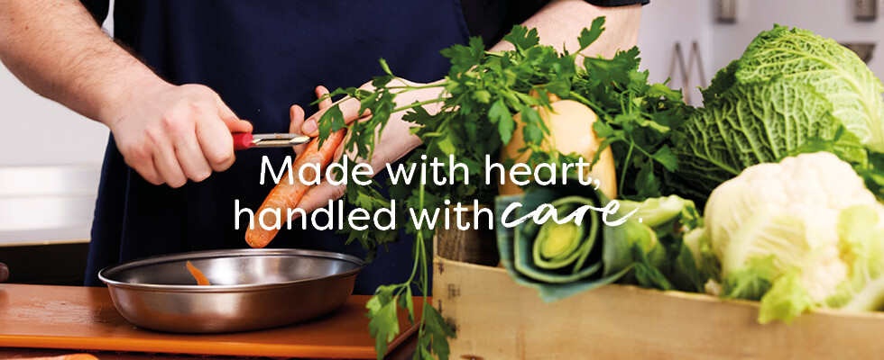 Made with heart handled with care
