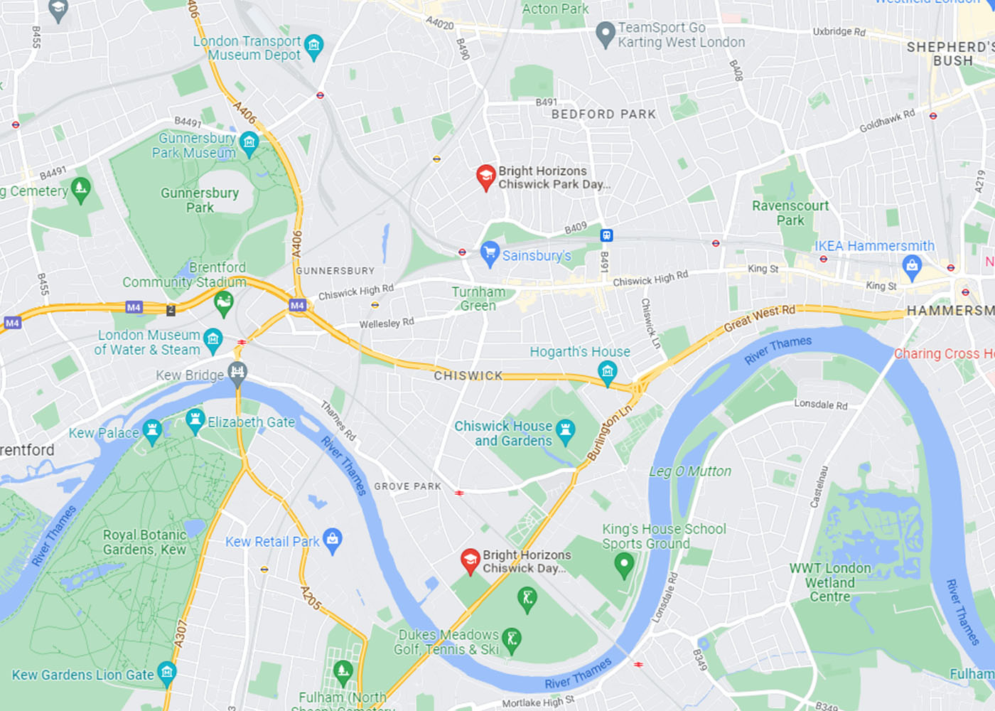 Chiswick Day Nurseries and Preschools