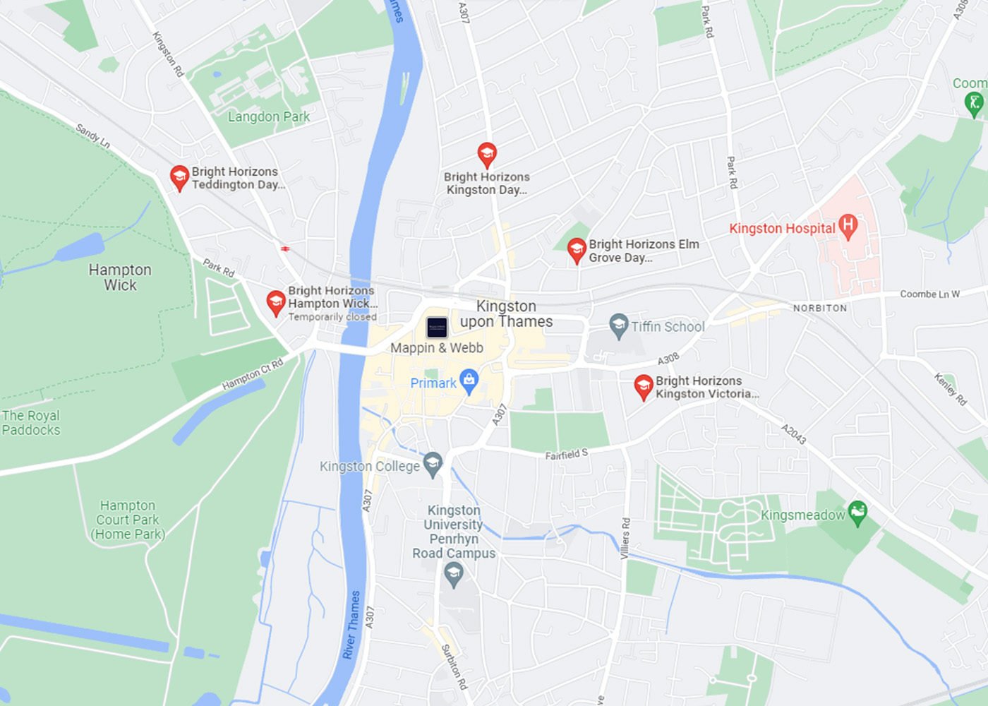 Day Nurseries and Preschools in Kingston