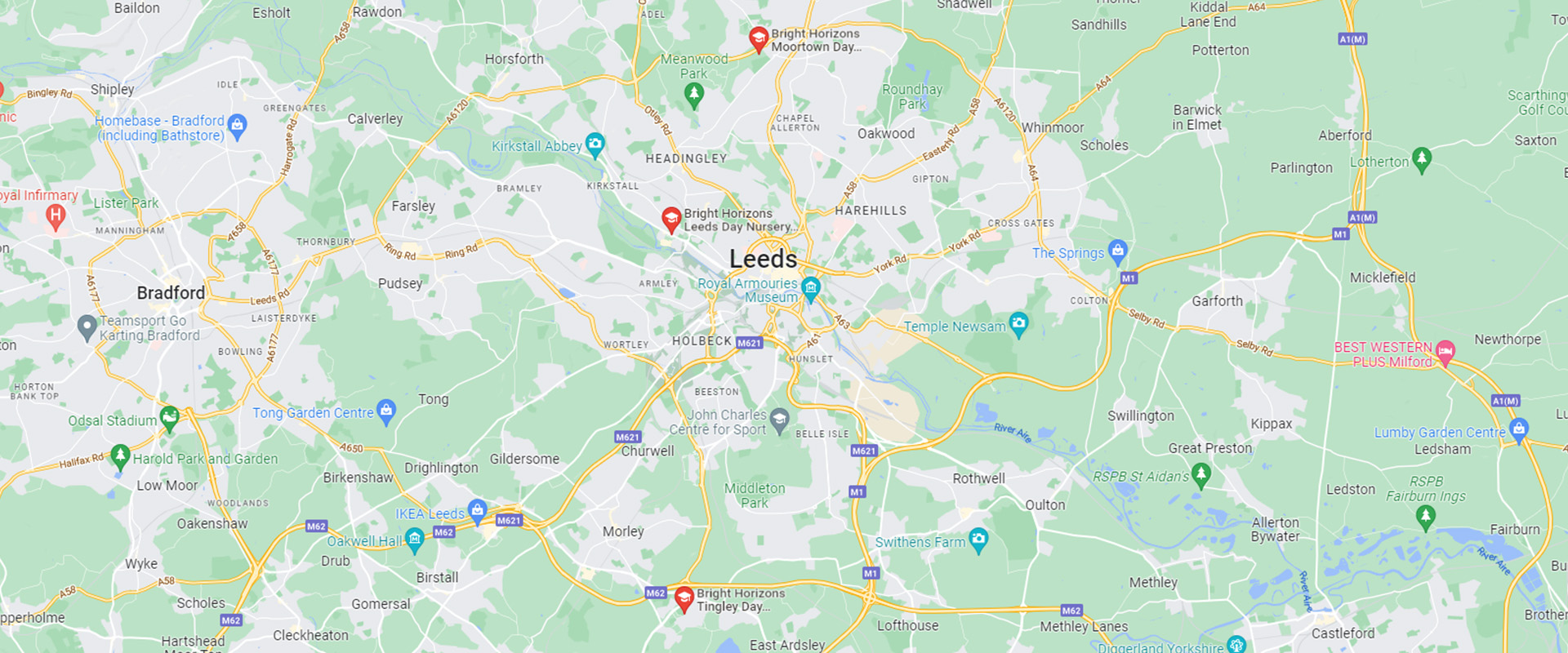 Day Nurseries and Preschools in Leeds