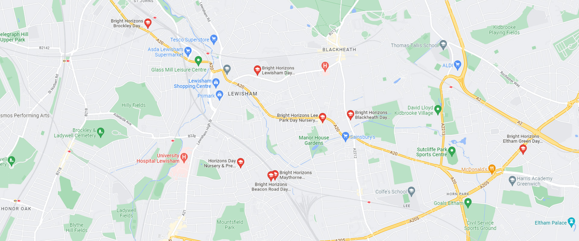 Day Nurseries and Preschools in Lewisham, Blackheath and Hither Green