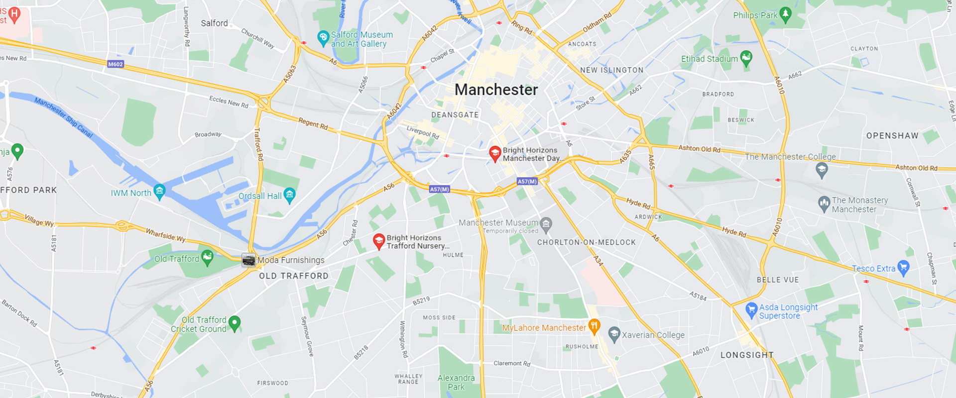 Day Nurseries and Preschools in Manchester City Centre