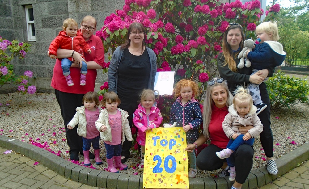 Parents rate Aberdeen nursery as one of Top 20 in Scotland