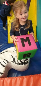 Banstead nursery children embrace letter and number hunt