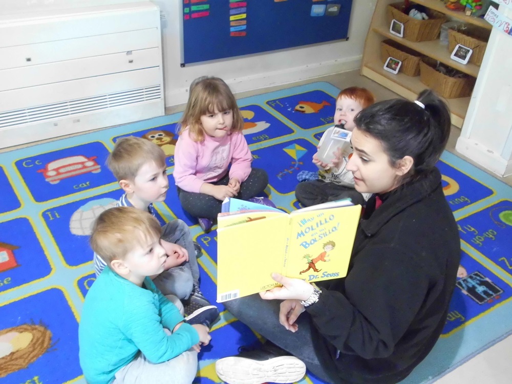 Oxford nursery children embrace language learning
