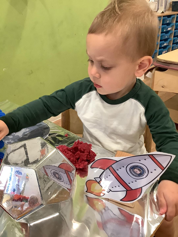 Didcot children pretend to be astronauts for the day