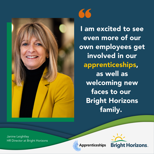 Janine Leightley, HR Director at Bright Horizons