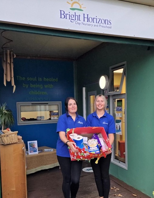 Barrow Day Nursery and Preschool supporting local foodbank