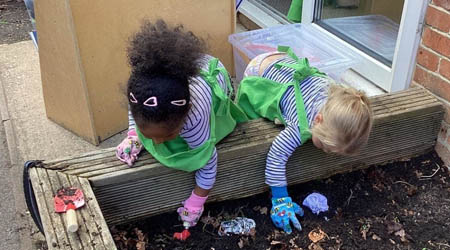 Nursery In Berkshire Helps Wildlife as Part of An Eco-Schools Programme