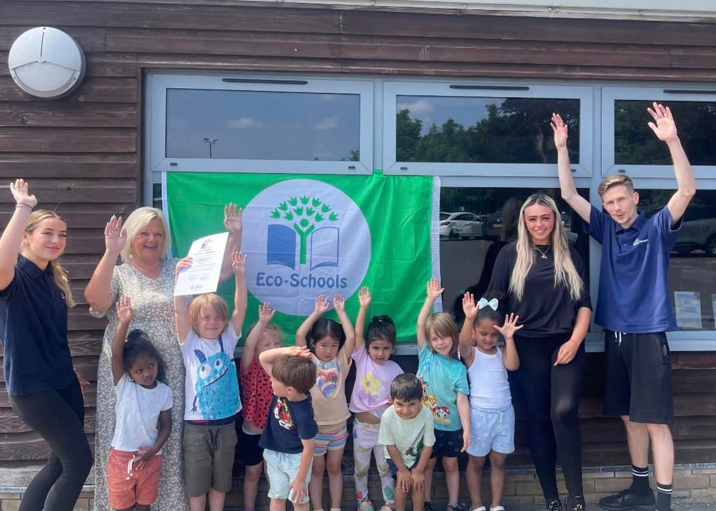 Bright Horizons North Cheam Day Nursery and Preschool receives Green Flag Award