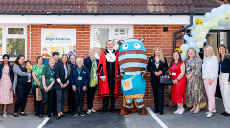 Mayor of Bromley celebrates the opening of brand new nursery