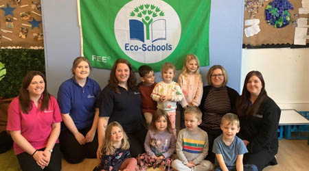 Nursery in Aberdeen achieves First Green Flag Award