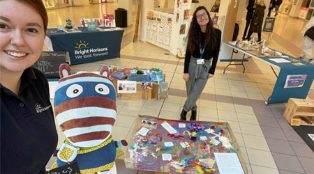 Worthing Nursery Held Art Exhibition at Guildbourne Shopping Centre