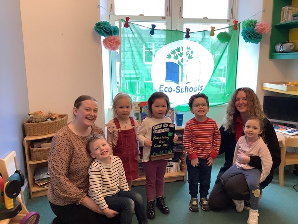 Nursery in Aberdeen Achieves First Green Flag Award for Climate and Nature Action
