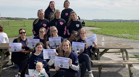 Seven Nursery Practitioners Skydived in Memory of Nursery Manager