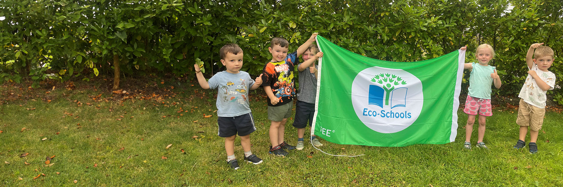 Hampshire Nursery awarded Green Flag second year running 