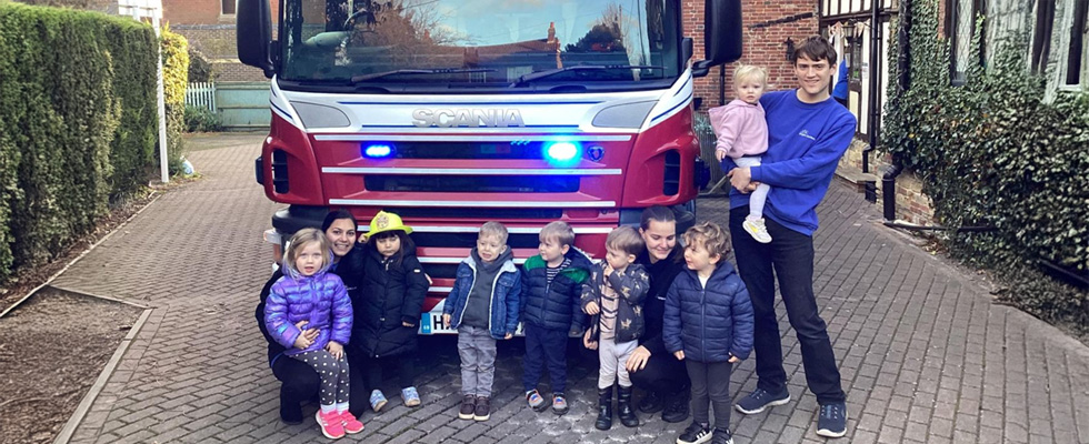 Local Heroes Visit Tudor House Nursery