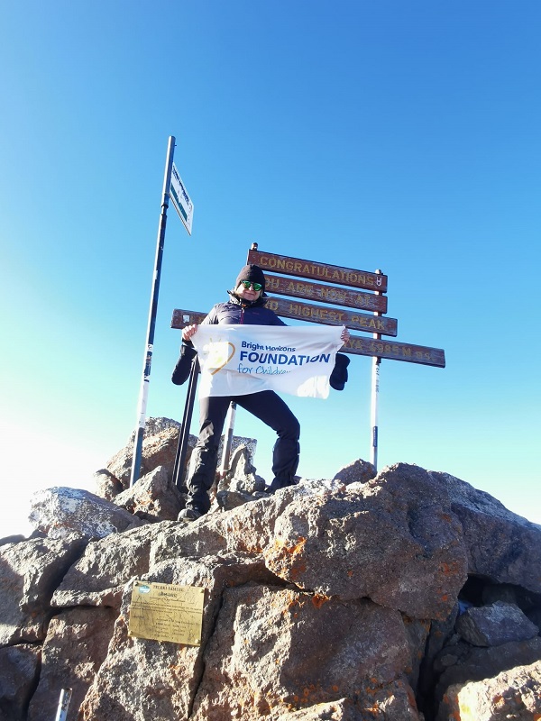 Manager from Cambridge Completes Four-Day Trek to Mount Kenya for Charity