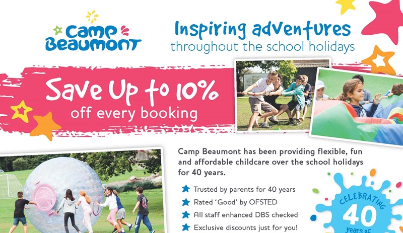 Camp Beaumont Bright Horizons Flyer 2020