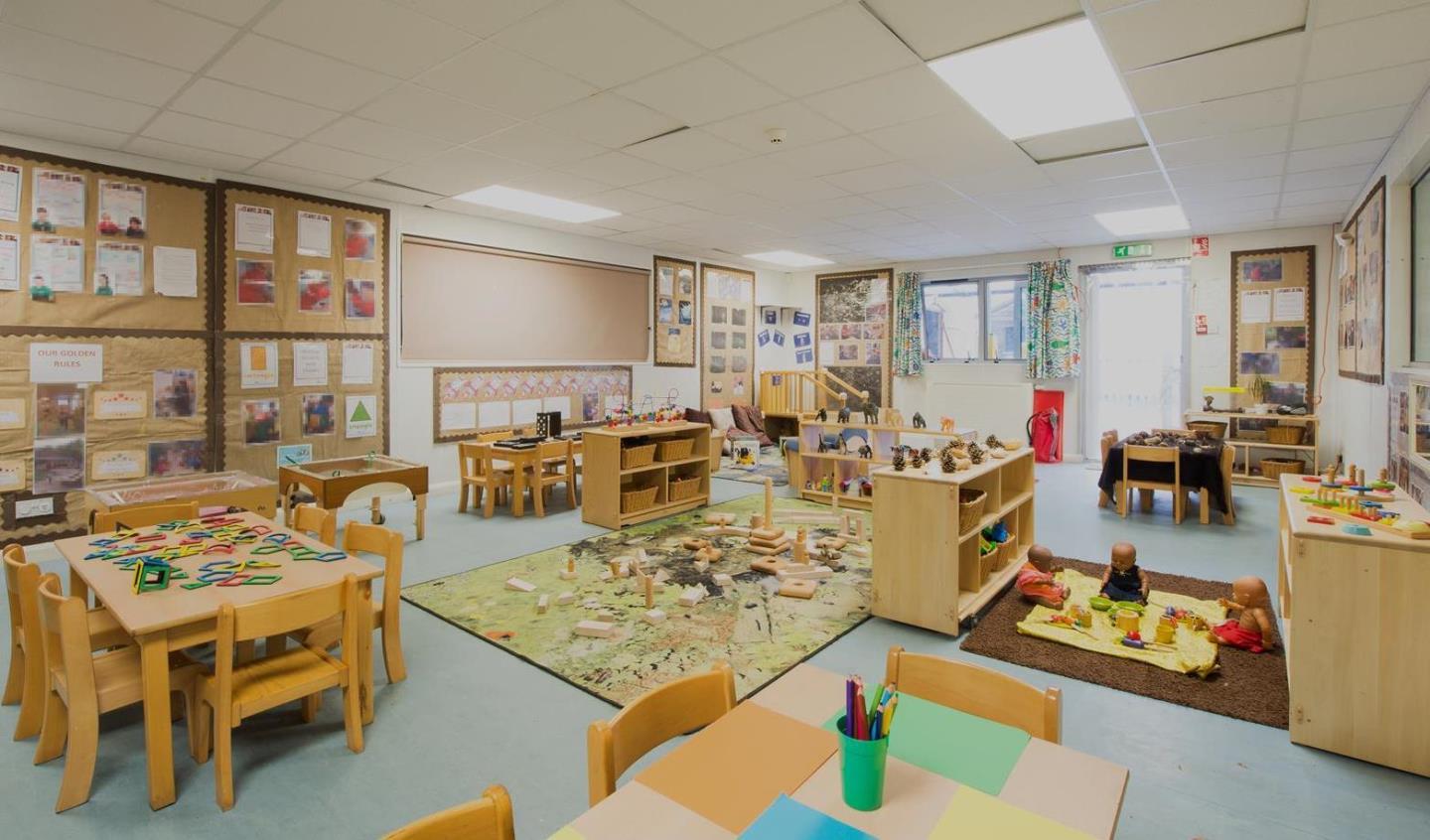 Quayside nursery and preschool room