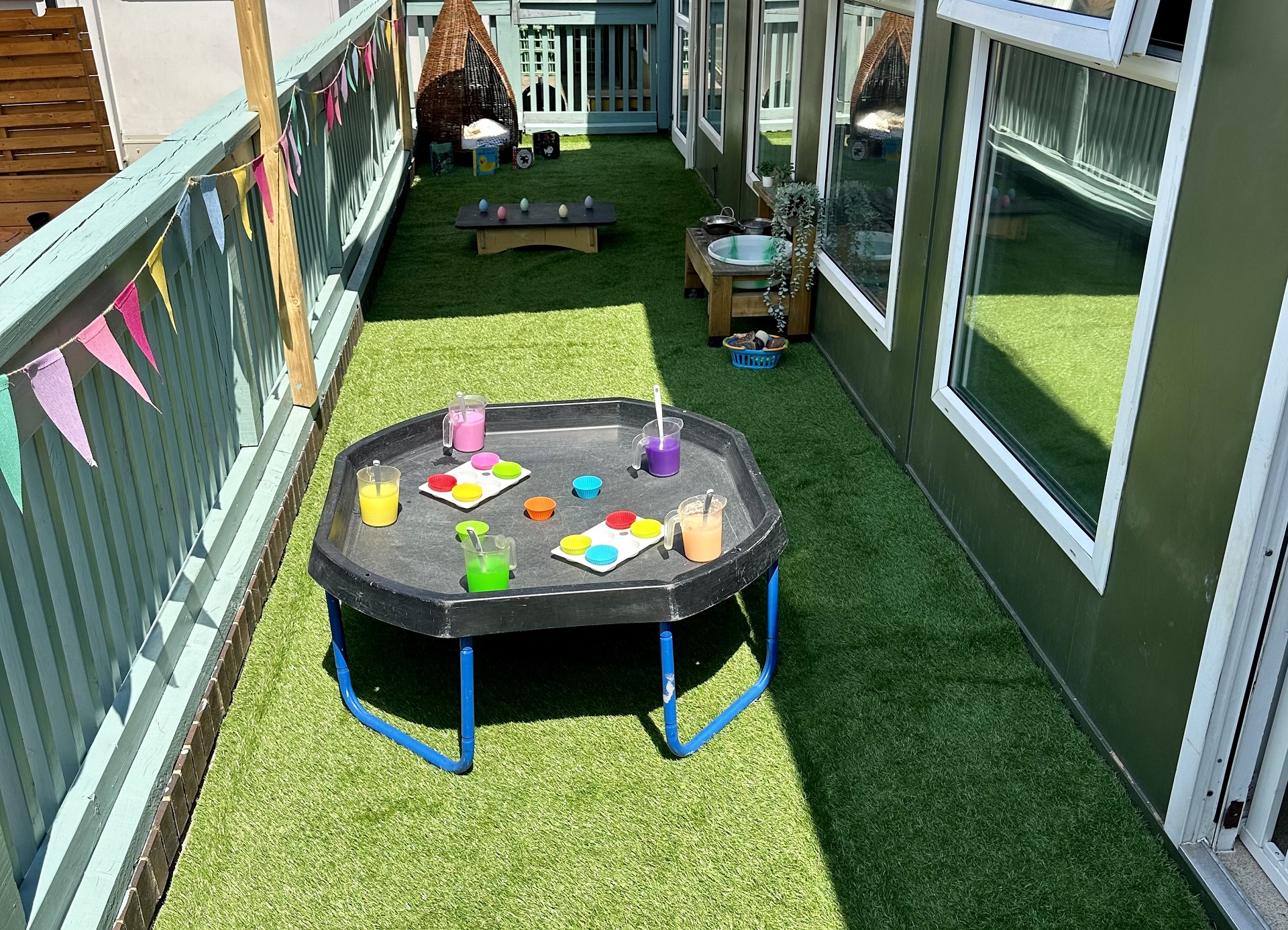 Bright Horizons Guildford Day Nursery patio