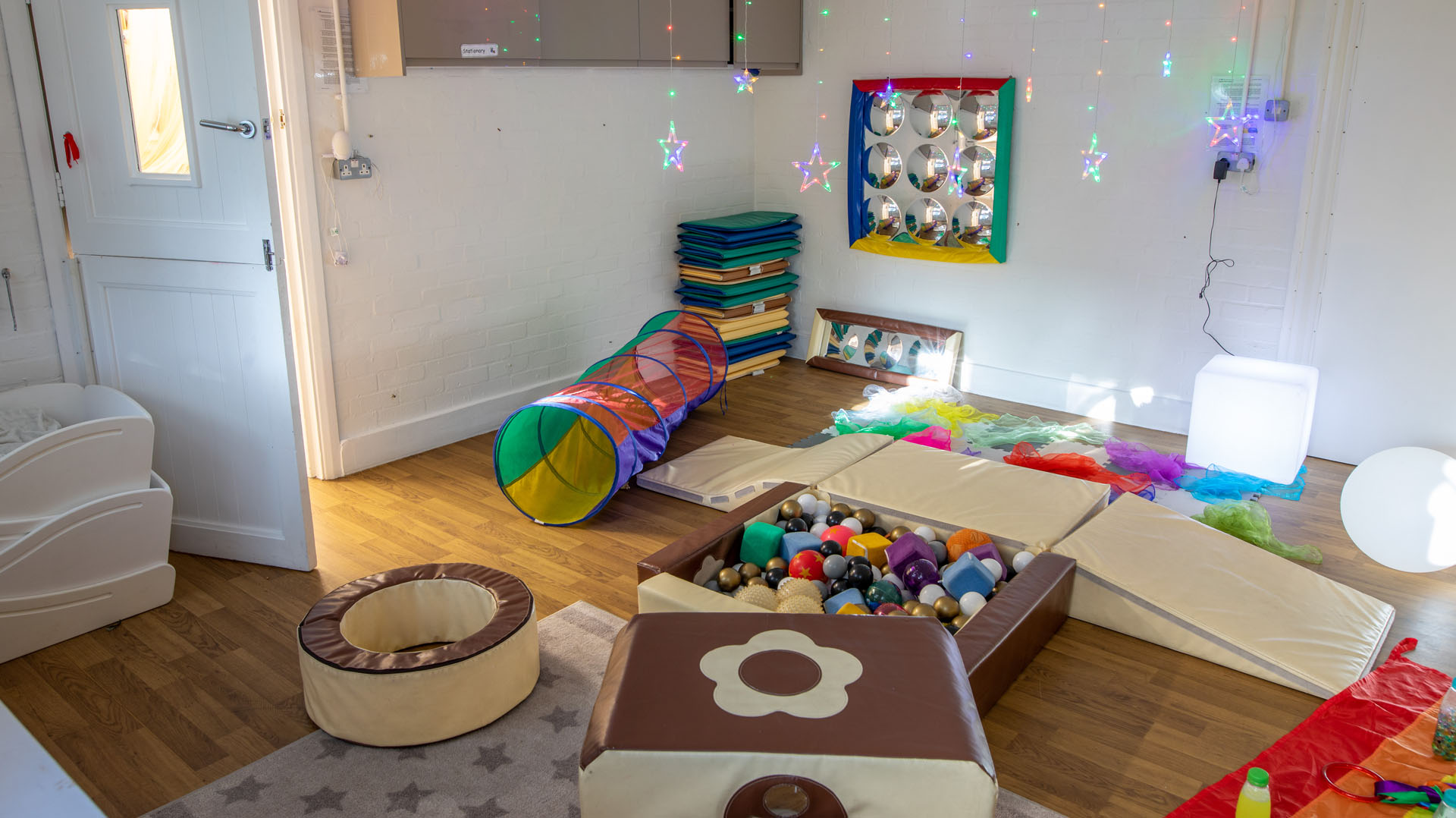 Maythorne Cottages Day Nursery and Preschool sensory room