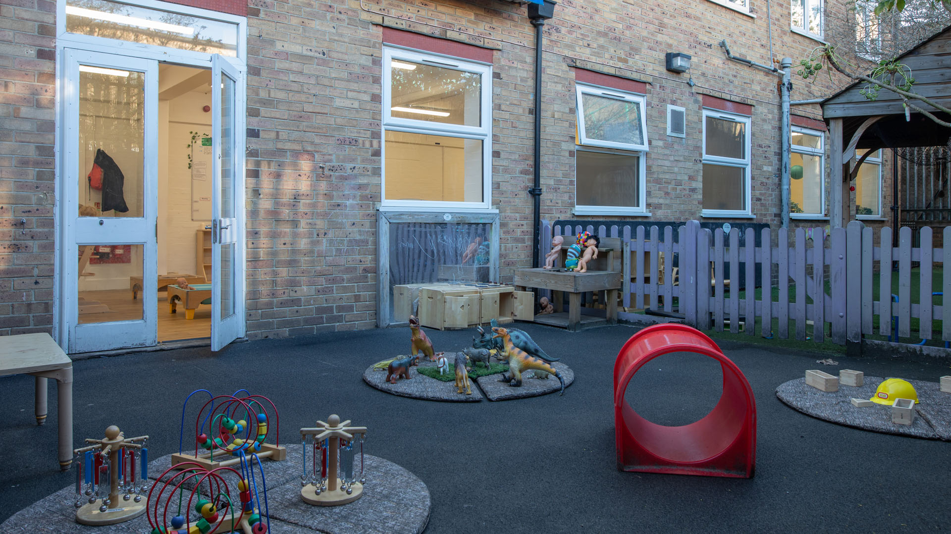Maythorne Cottages Day Nursery and Preschool room outside