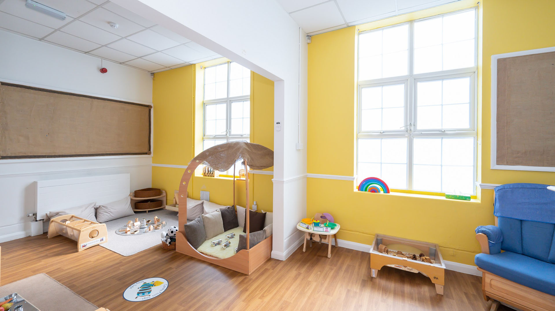 Bright Horizons Hounslow baby room