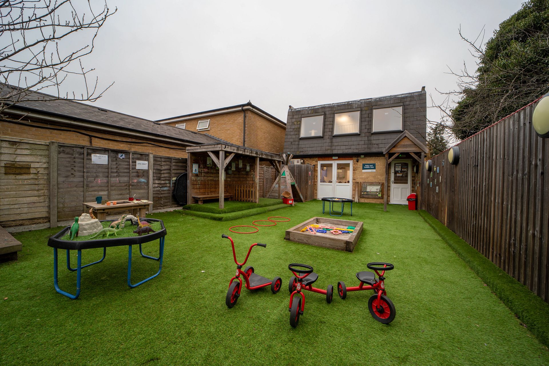 Chingford Nursery Rooms garden  2022
