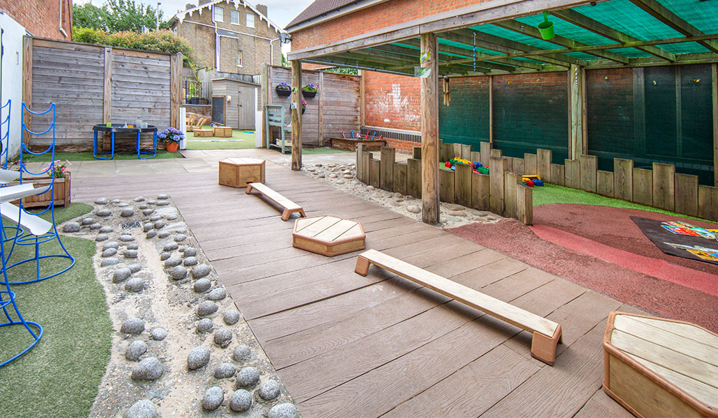 Kingston Day Nursery and Preschool - main garden