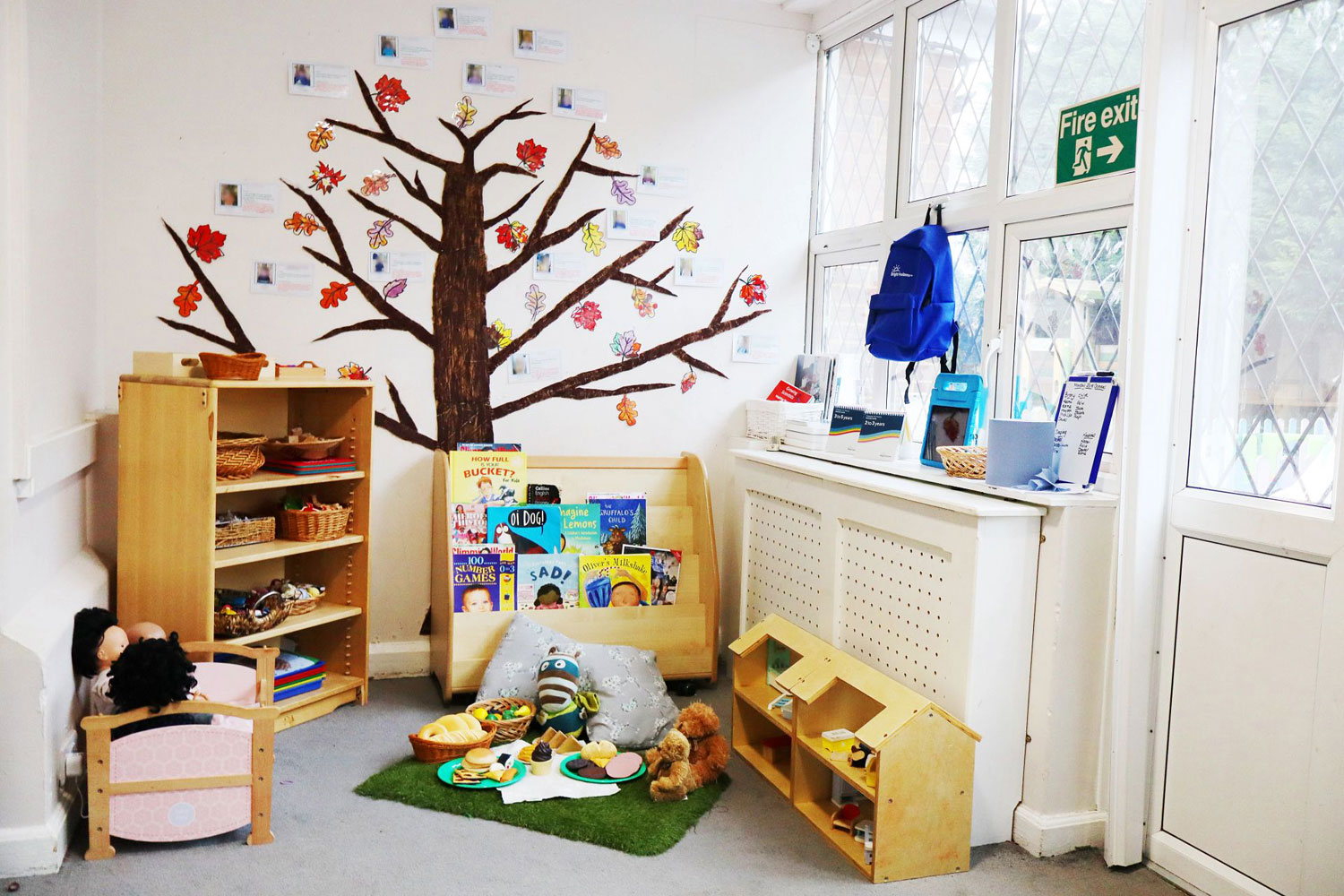 Tudor House Day Nursery and Preschool toddler reading corner