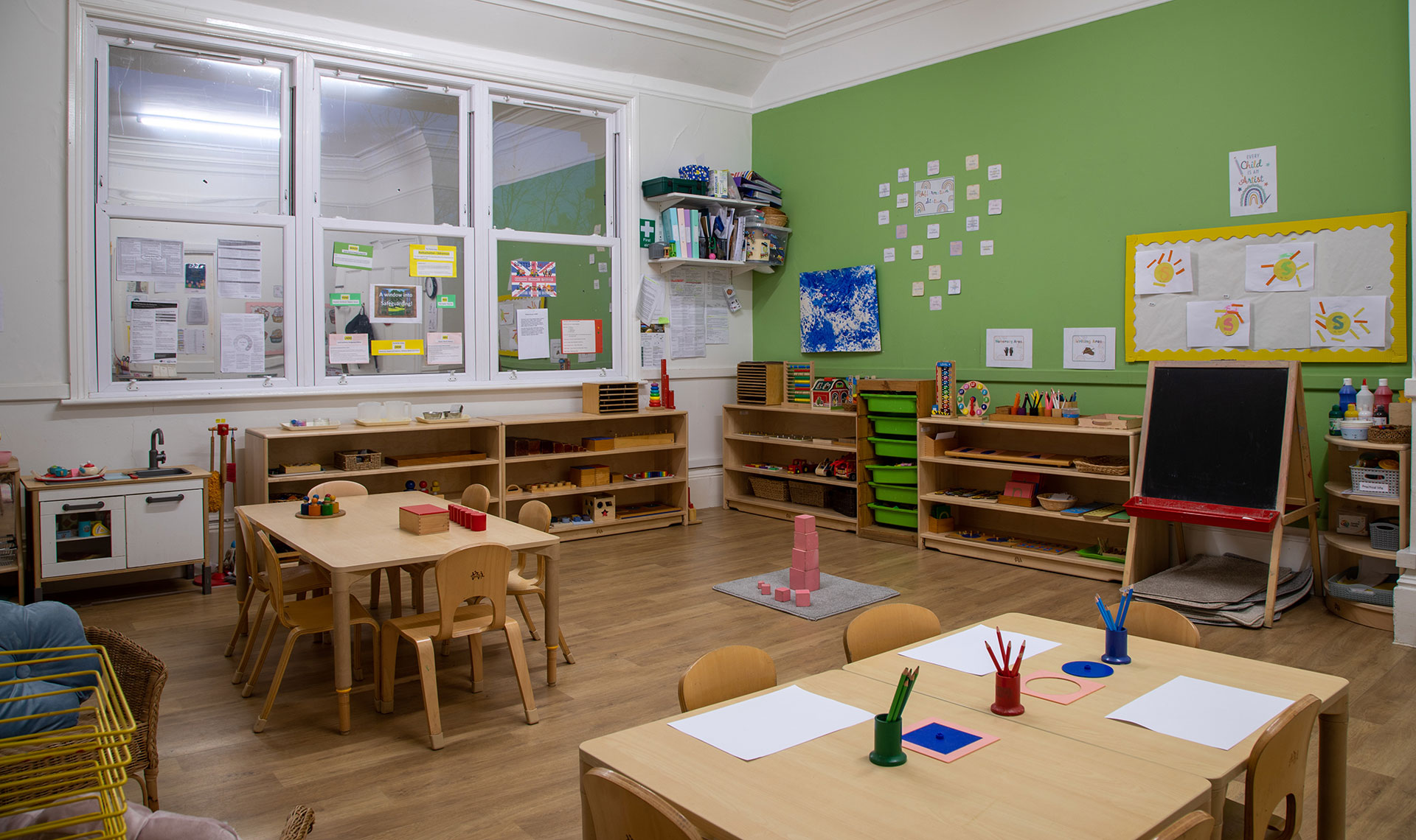 Norfolk Lodge Montessori Day Nursery room