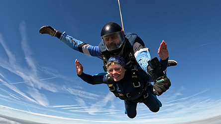 HR Director from Kent Skydived 12,000ft for a Good Cause