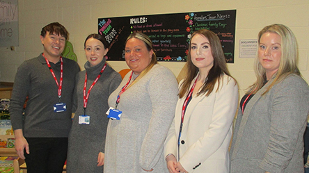 new bright space opens at a prison in manchester to support families