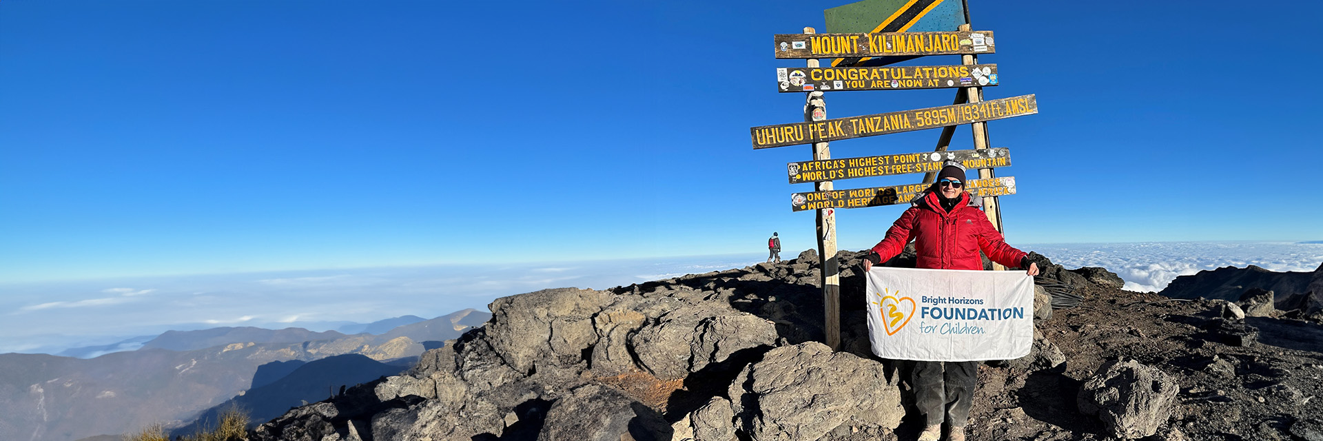 Nursery Manager Completes Seven Day Trek to Kilimanjaro for Charity