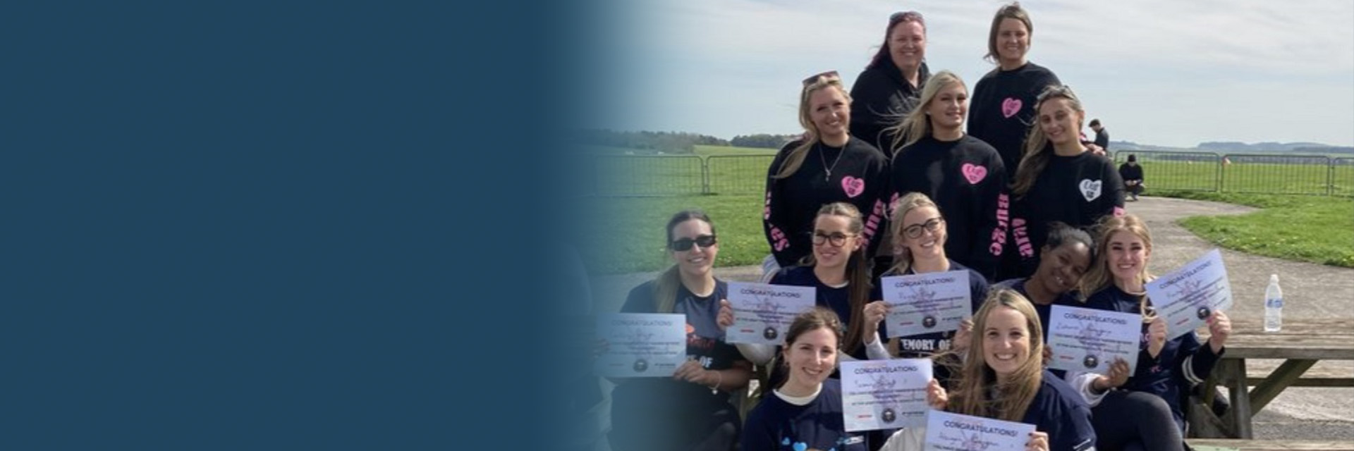 Seven Nursery Practitioners Skydived 13,500ft in Memory of Nursery Manager