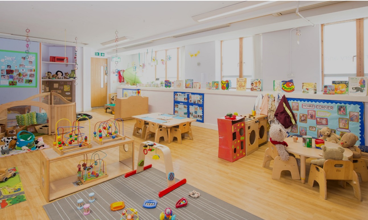 Spitalfields nursery and preschool room