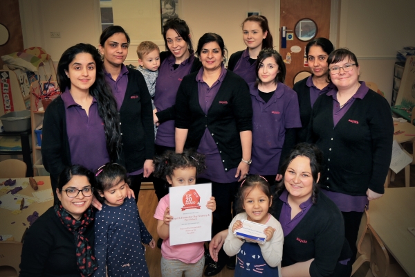 Parents rate Hounslow nursery as one of Top 20 nurseries in London for third consecutive year