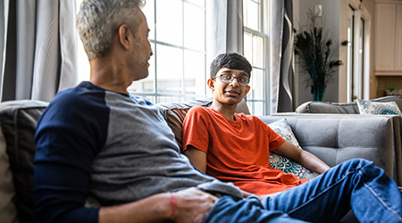 Communicating with teen