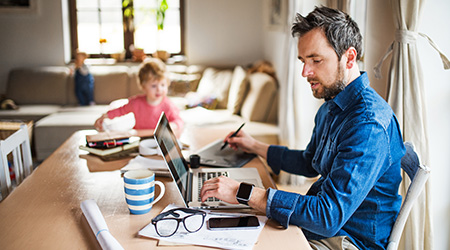 Balancing family life and a career