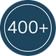 400 plus