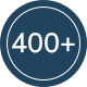 400 plus